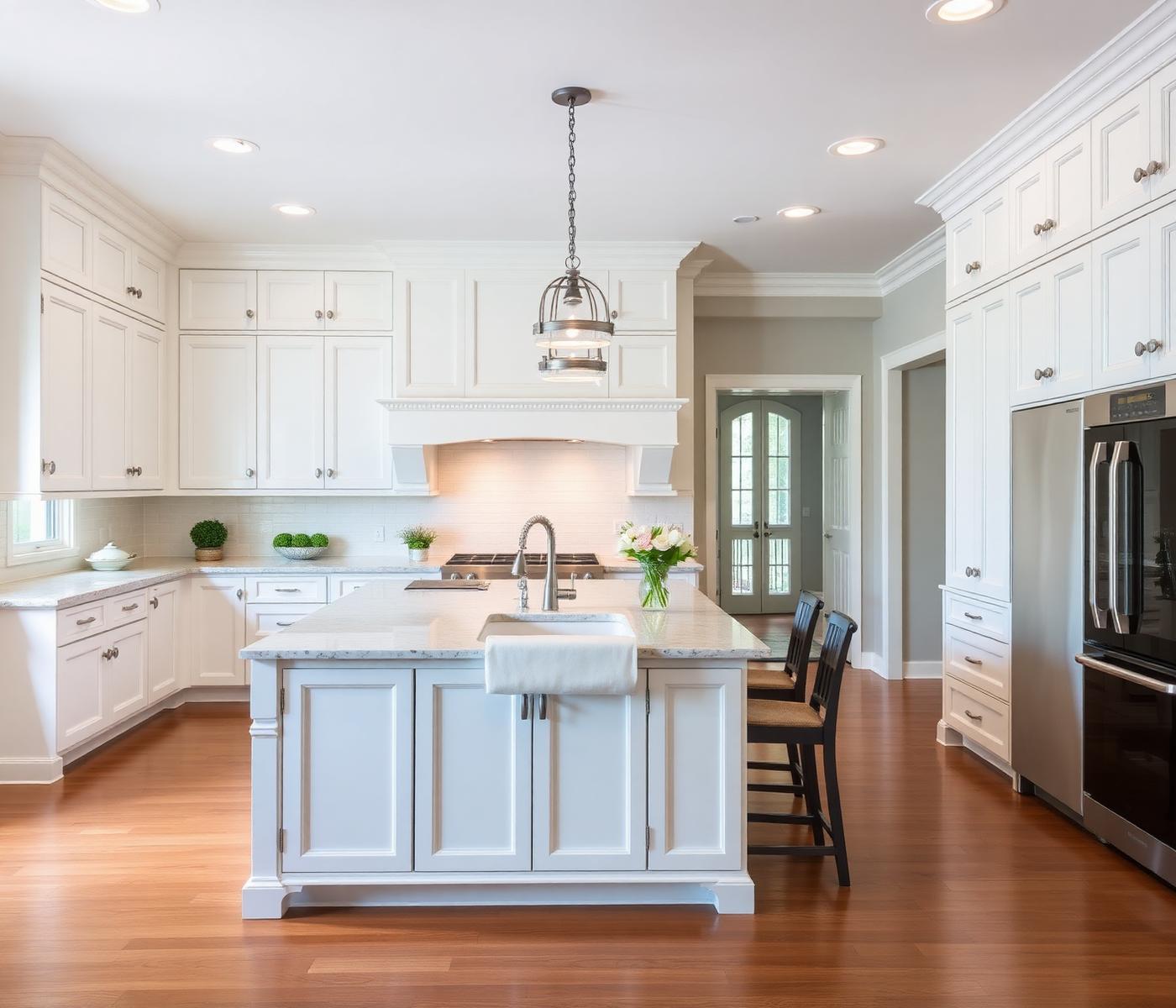 Finished kitchen remodel in Perkasie, PA